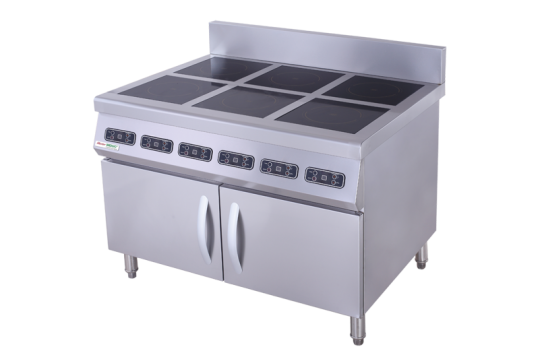 Các dòng bếp từ công nghiệp công suất 3KW - 3,5KW – 5KW phổ biến trong các nhà hàng, khách sạn