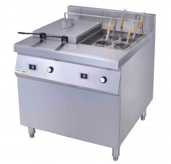 Bếp kết hợp chiên nhúng và chần mỳ điện từ